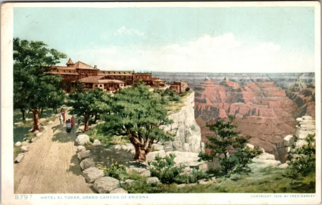 Grand Canyon AZ-Arizona, Hotel El Tovar Vintage Postcard