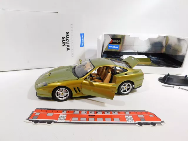 DM987-3 # standox 1:18 Ferrari 550 Maranello Suzuka Soleil (Bburago 3354) Sg +