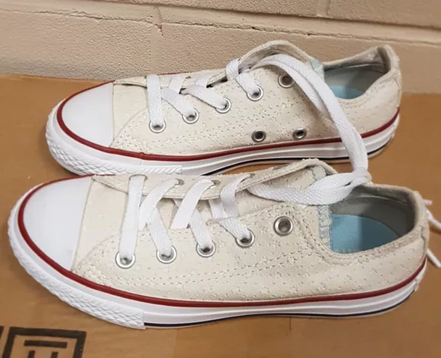 CONVERSE ALL STAR Girls Purple And White Fairy High Top Trainers