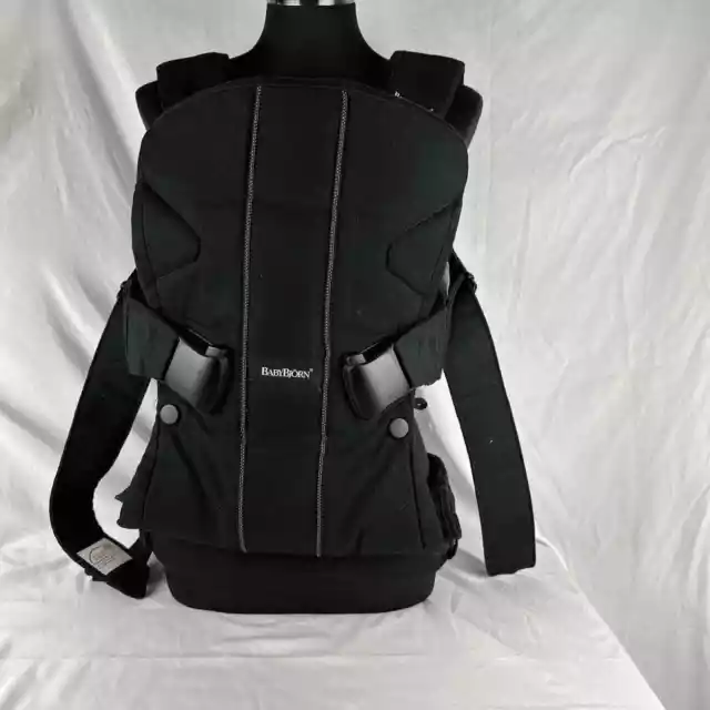 BabyBjorn Baby Bjorn Carrier One Air 3D Airy Mesh Black Cotton Babywearing