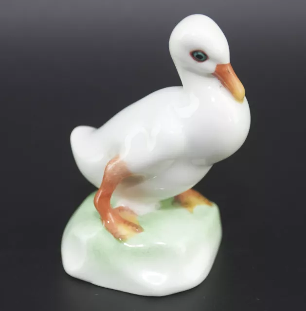 Herend Hungary 5022 5 Figur Ente Small Duck animal Figurine Handpainted H: 6,5cm