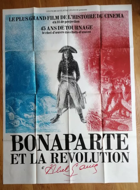 BONAPARTE ET LA REVOLUTION affiche cinema originale 160x120 abel gance '71