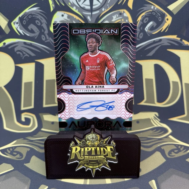 2023 panini obsidian（23-24）aurora autographs thierry henry 30