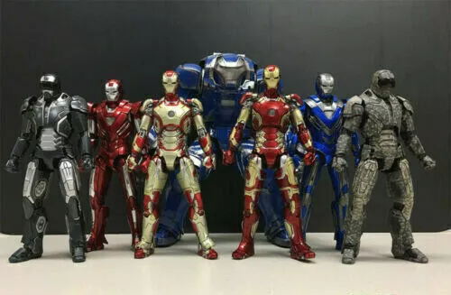 1/12 Mark Comicave Studios Alloy Iron Man Movable Action Figure Collection Model