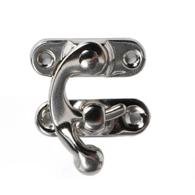 2 Pezzi Scatola Chiusura A Scatto Gioielli Scatola Di Legno - Foto 7