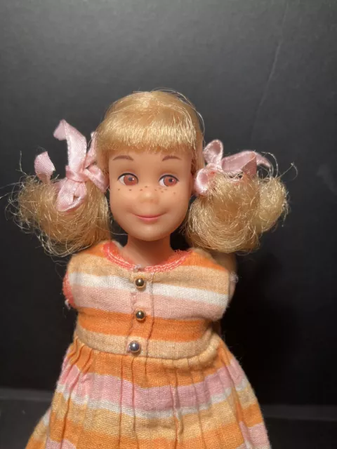HTF Vintage Barbie Mattel Blonde Scooter PINK SKIN + Terrific Twosome