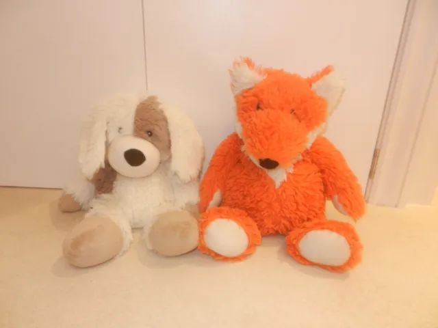 Dog & Fox Plush Warmies by Intelex Group Microwaveable Heat Up Scented