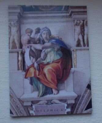 Michelangelo's Delphic in Sistine Chapel magnet