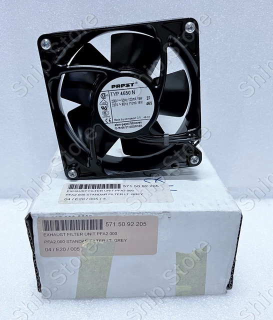 EBM Papst 4650N Armoire Ventilateur Dédié Refroidissement Ventilateurs Neuf