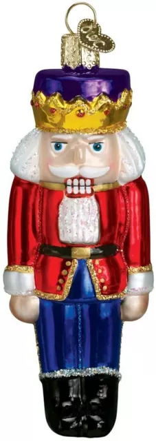 Nutcracker Prince Blown Glass Ornament by Old World Christmas