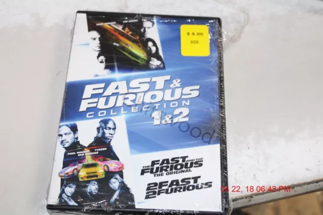 Fast and Furious Collection: 1 and 2 (DVD, 2012)