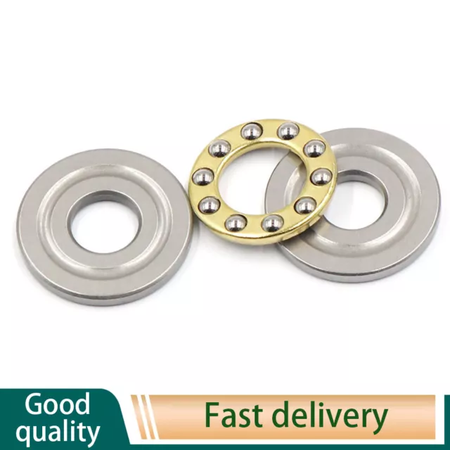 Miniature Plane Thrust Ball Bearings F2-6M F3-8M F4-9M to F12-23M Bearing Steel