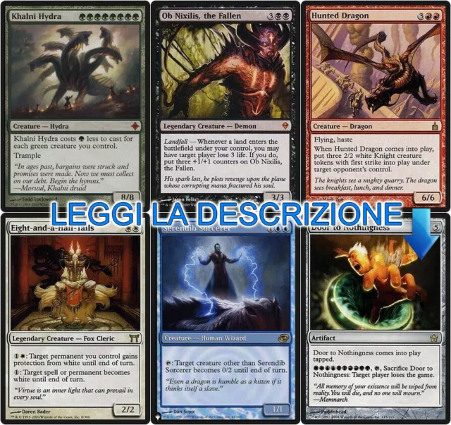 Magic The Gathering Lotto 100 Carte Rare E Terre In Omaggio Leggi Descrizione