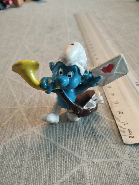 Figurine Schtroumpf Joueur De Foot Schleich - Figurine PVC, Neuve, Collection BD