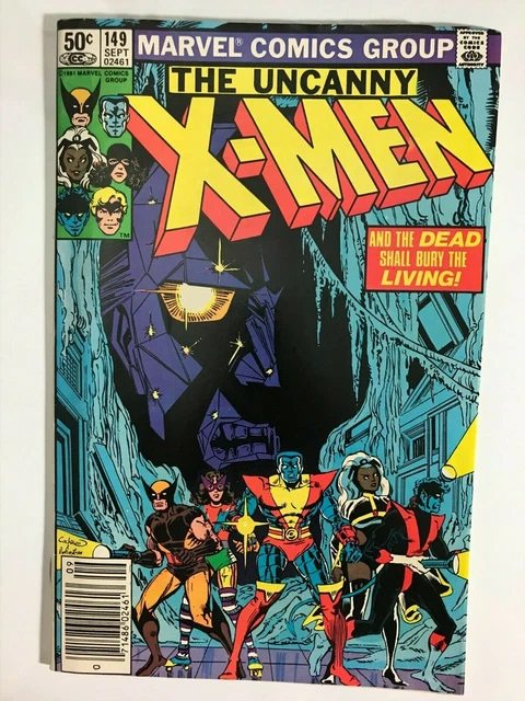 PRIMO:  Uncanny X-MEN #149 NEWSSTAND VF- Marvel comics lot p1