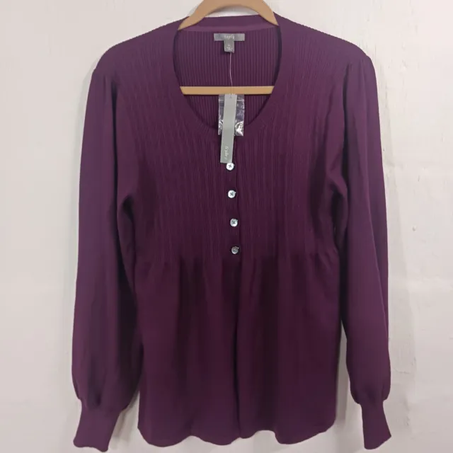 APT 9 Sweater Size XL Womens Long Sleeve Top Blouse