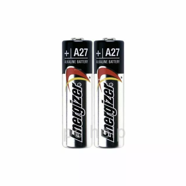 Pile A27 Energizer MN27 V27A 8LR732 alcaline 12V lot de 2 piles 27A A27 2