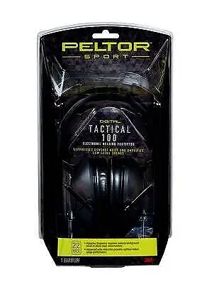 Peltor Sport Tactical 100 Electronic Hearing Protector TAC100-OTH 4/CV - 1EA