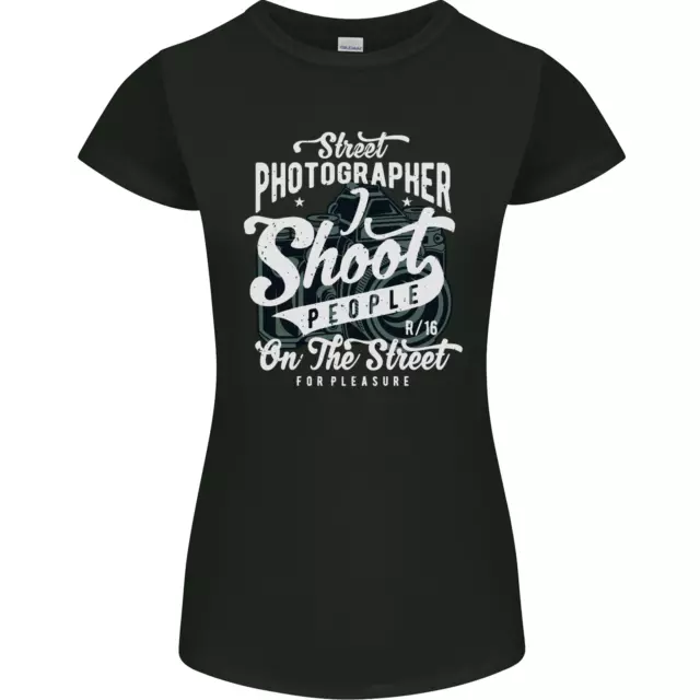 Street Photographer Photography Funny Womens Petite Cut T-Shirt