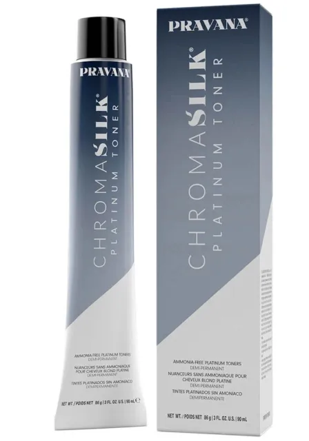 Pravana ChromaSilk Platinum Toner 90ml / 3 Fl.Oz