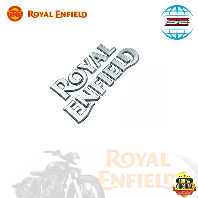 ROYAL ENFIELD CLASSIC 350/Bullet X 350 Sticker- Fuel Tankes Es - Chrome ...