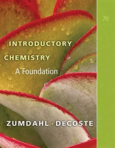 Introductory Chemistry: A Foundation, DeCoste, Donald J