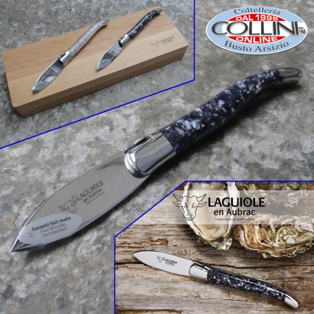 Laguiole en Aubrac - Knife Opener Oysters With Handle IN Shell By Mussel