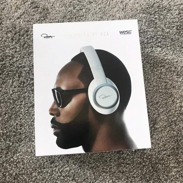🔴 Wu-Tang Rza Headphones WESC Rare Limited Premium White