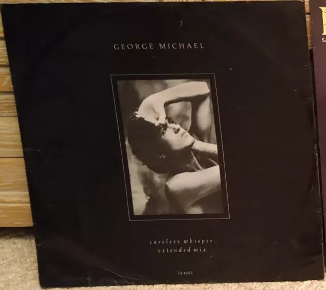 +2 GEORGE MICHAEL - Careless Whisper (Extended mix) Exc1984  12" Single + 2 more