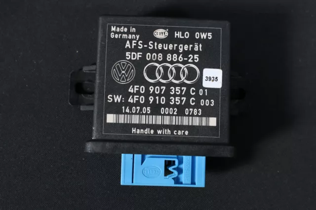 Audi A6 4F A8 4E Lwr Unidad de Control Ajuste de la Luz Autoadaptable 4F0907357C