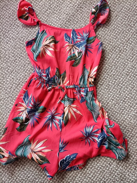Girls Dress & Playsuit Bundle Age 8-9 Years Floral Summer Holiday Beach 6