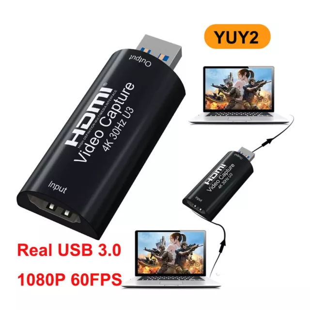 MS2130 4K HDMI To USB 3.0 Video Capture Card 1080P Game Record PC Live Streaming