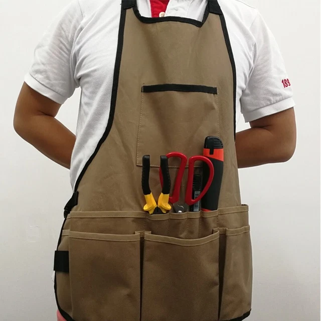 Delantal duradero bolsa de herramientas impermeable multifuncional duradero