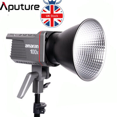 Softbox APUTURE Amaran AL-100x Bi-Color LED Luce Video DC/AC POWER 2.8M Stand 