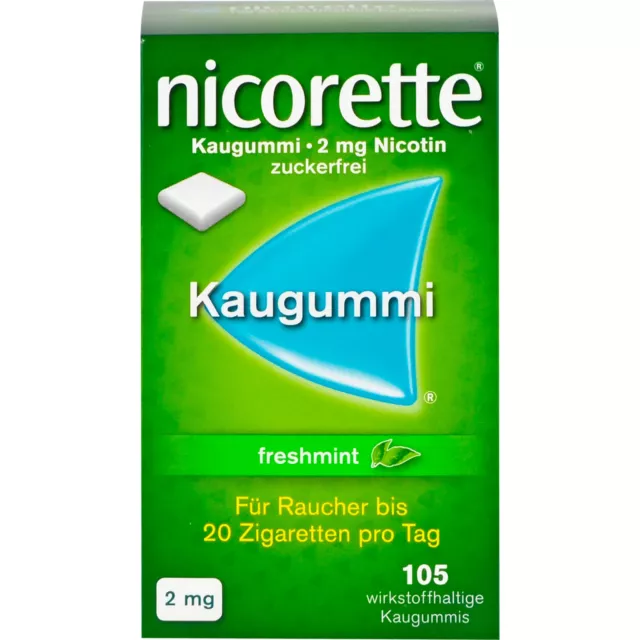 nicorette Kaugummi 2 mg freshmint Reimport EMRAmed, 105 St. Kaugummi 703730