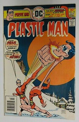 PLASTIC MAN #13 - Robby Reed Appearance - VF/NM 1976 DC Vintage Comic