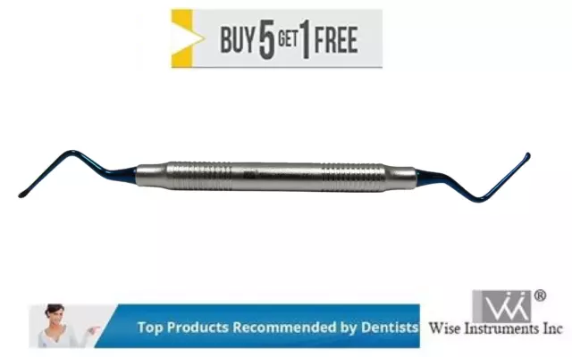 Wise Surgical Super Lucas Curette # 84S Serrated (1.8-1.9mmmm) BlueSky Series