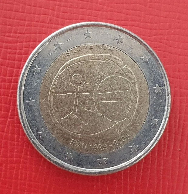 2 EURO MÜNZE Slowenien 2009 Fehlprägung* WWU Strichmännchen Slovenija Dezentr. EUR 16,00 2 EURO MÜNZE Slowenien 2009 Fehlprägung* WWU Strichmännchen Slovenija Dezentr. EUR 16,00