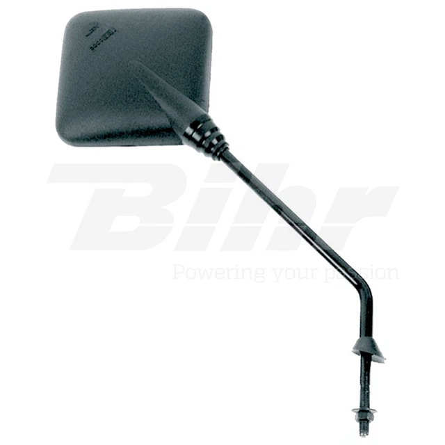 Specchietto Retrovisore Sinistro Per Piaggio Vespa PK 50 XL Rush 1988 - Nero, Omologato FAR, Con Kit Montaggio