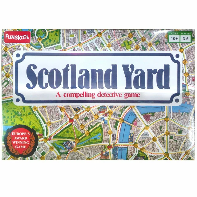 Scotland Yard - Gioco Da Tavolo Funskool - Spedizione Gratuita Inclusa!