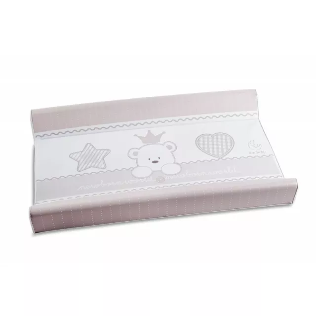 ITALBABY Baby Re - Double side PVC changing pad -Dove grey