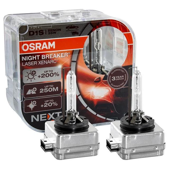 OSRAM D1S Xenarc Classic Duobox 4500 K Xenon Brûleur Ampoule 66140XNL-HCB