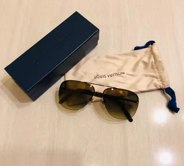 Louis Vuitton, Accessories, Louis Vuitton Z339u Damier Attitude Pilot  Sunglasses 614