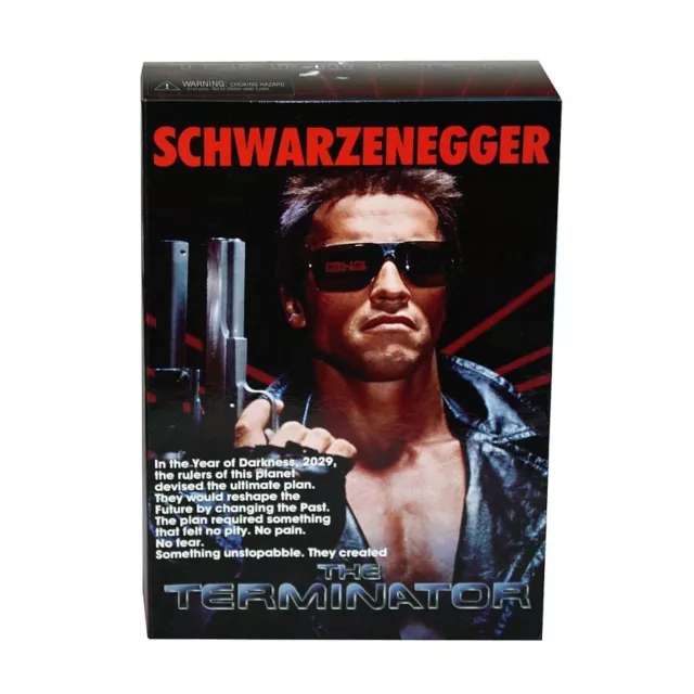 Terminator Actionfigur T-800 Ultimate (Tech Noir) 7" 18cm NECA Arni Action Figur