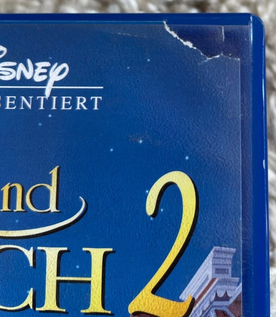 VHS VIDEO WALT Disney Pict. SUSI UND STROLCH 2 Kleine Strolche Großes