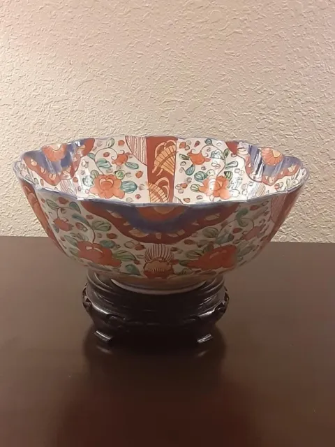 Antique Imari Bowl 19th Century Imari Porcelain Bowl