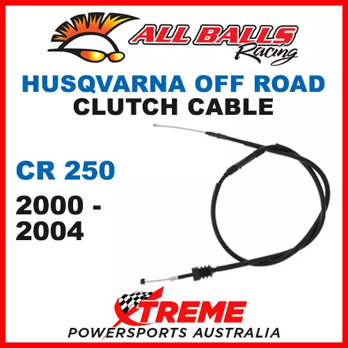 All Balls 45-2120 Mx Husqvarna Clutch Cable Cr250 Cr 250 2000-2004 Dirt Bike