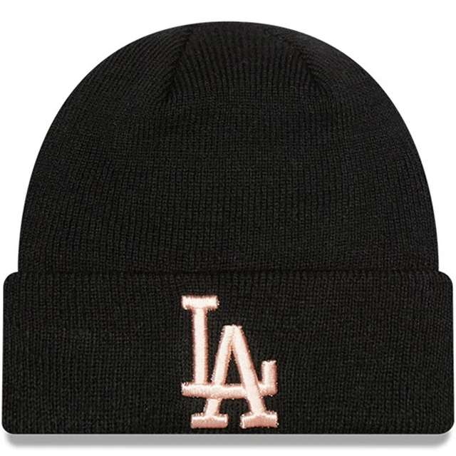 Beanie essenziale New Era Toddlers Los Angeles Dodgers MLB League - nero 2-4 anni