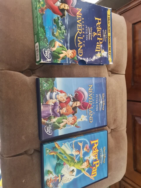 PETER PAN BOX set, Jungle book box set (total of 4 dvd's) £6.00 ...