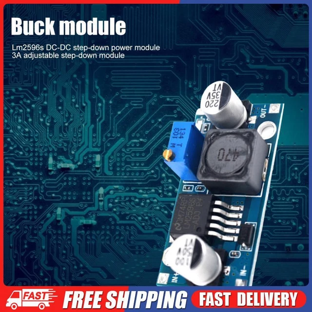 Convertitore Step Down USB QC3.0 6V-32V a 5V 3.4A 24W 2 Canali ricarica rapida